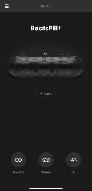 Beats Pill+ App Picture