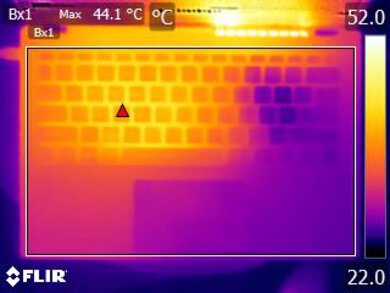 Acer Swift 3 14 (2022) Keyboard Temps Picture