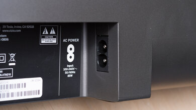 Vizio Elevate SE SL512X-0806 Physical Connections Bar Photo 2