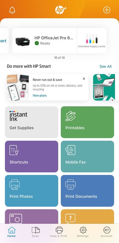 HP OfficeJet Pro 6978 App Printscreen