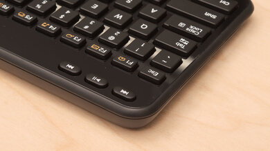 Logitech K360 Build Quality Close Up