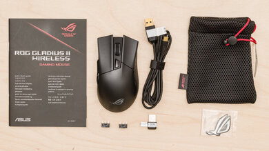 ASUS ROG Gladius II Wireless In the box picture