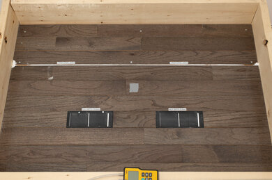 Hoover ONEPWR Evolve Pet Wood Cracks Post Test