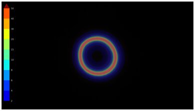 Samsung S85D OLED Ring Picture Total Reflection