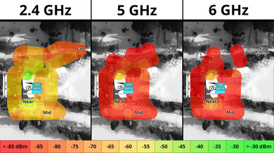 eero Pro 6E Outdoor Coverage Map