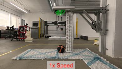 Saatva Classic (Plush Soft) Comfort Spring Layer Bounciness Video Sample