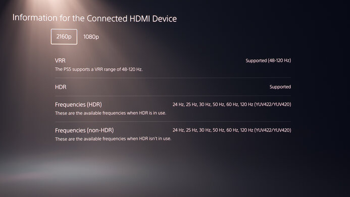 MSI MPG 274URDFW E16M PS5 Compatibility Photo Sample