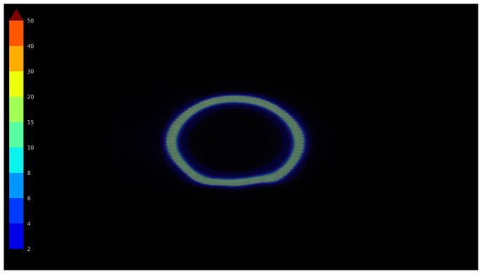 MSI MPG 274URDFW E16M Total Reflection Ring Light Picture Sample