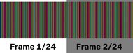 XGIMI HORIZON 20 Max Color Flash Sequence Sample