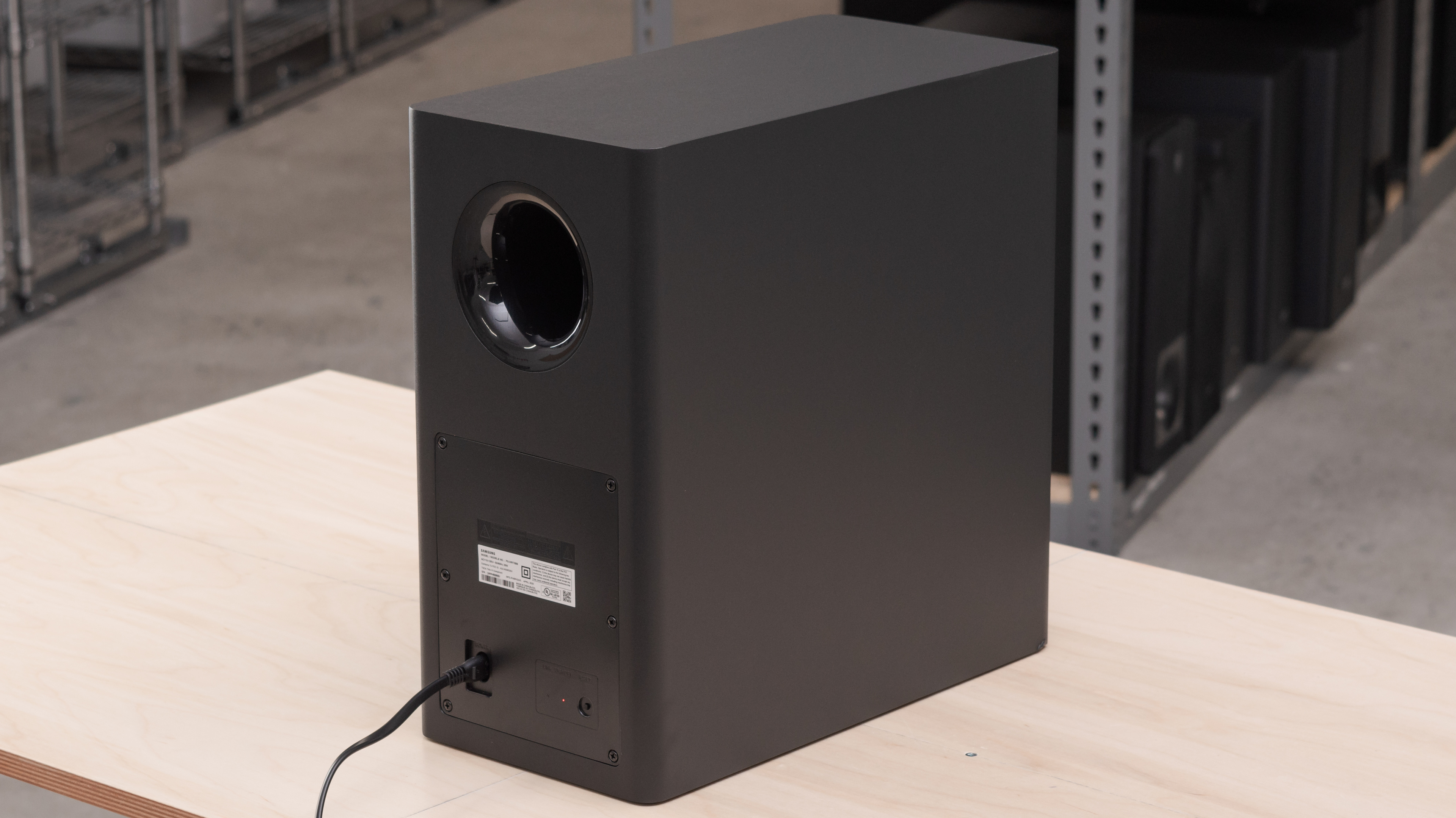 samsung subwoofer blinking blue light