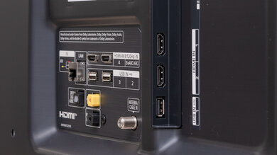 LG NANO85 Side Inputs Picture