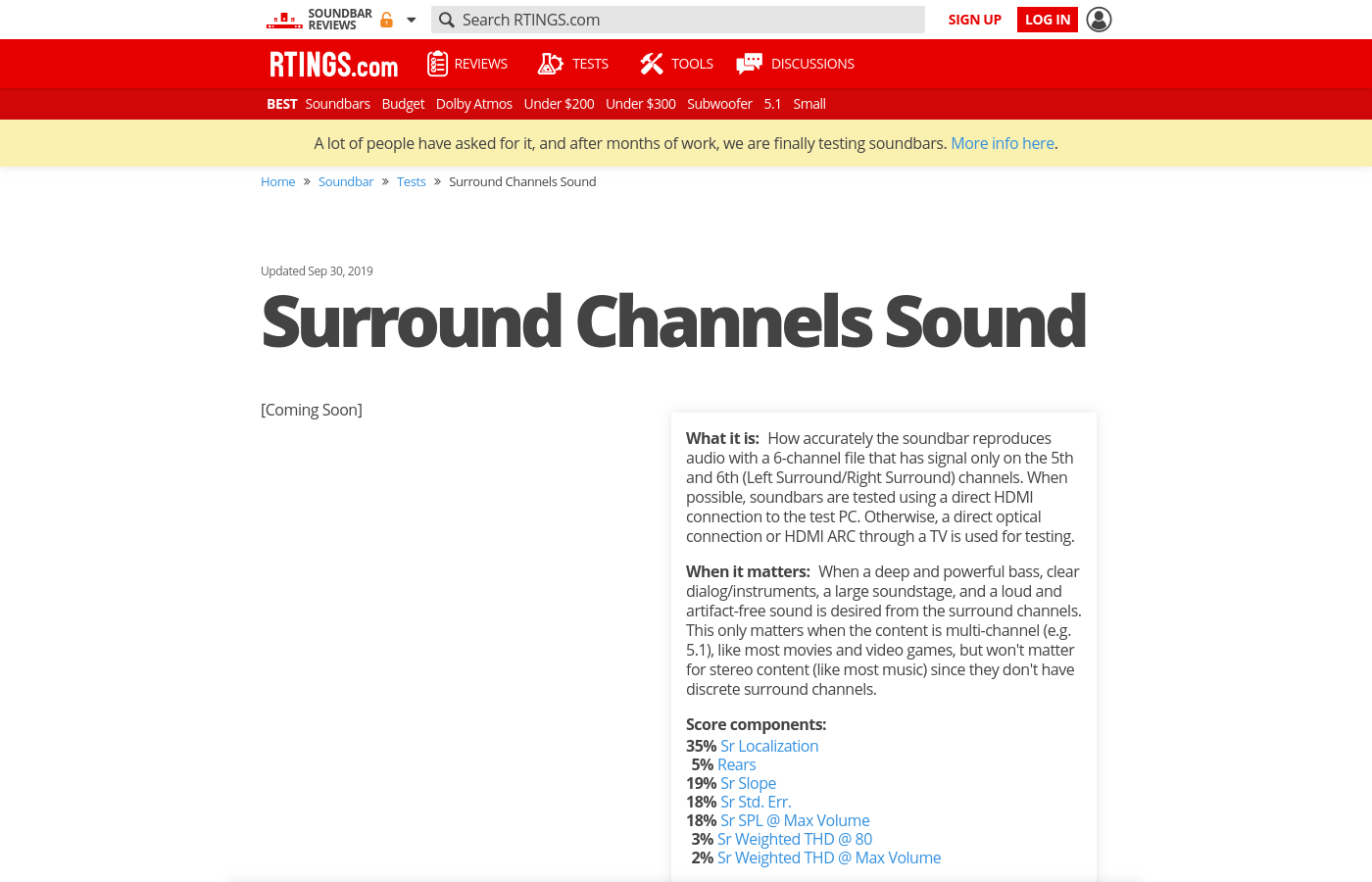 Surround Channels Sound